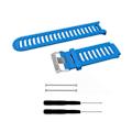 Miniatyrbillede 1 af 2: Garmin Forerunner 910XT silikone rem - Blå Blue