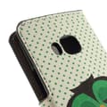 Miniatyrbilde 2 av 2: Moberg HTC One M9 lær Case med Kort Holder - Sovende Ugle Multicolor