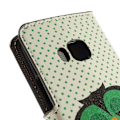 Pikkukuva 2 / 2: Moberg HTC One M9 Nahkakotelo Korttitaskuilla - Nukkuva Pöllö Multicolor