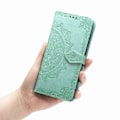 Miniatyrbillede 2 af 2: Mandala Samsung Galaxy S20 Fe 5g / S20 Fe Flip Etui - Cyan Green