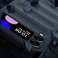 Miniatyrbillede 2 af 2: Blødt grebsformet cover til Samsung Galaxy Z Flip4 - Sort Black