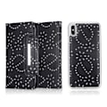 Miniatyrbillede 1 af 2: Glitter iPhone Xs Max cover - Sort Black