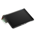 Pikkukuva 2 / 2: Lenovo Tab 7 Essential uniikki nahkakotelo - Värikäs puu Multicolor