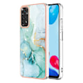 Pikkukuva 1 / 2: Marble design Xiaomi Redmi Note 11S / Xiaomi Redmi Note 11 kotelot - Vihreä Marmori Sumu Green