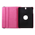 Miniatyrbild 2 av 2: Samsung Galaxy Tab S3 roterbart stativ läderfodral - Varm rosa Rosa
