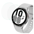 Miniatyrbild 1 av 2: 2 Pcs Samsung Galaxy Watch 4 (40mm) tempered glass screen protector Silvergrå