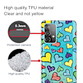 Pikkukuva 2 / 2: Deco Samsung Galaxy A23 kotelot - Sydämet Multicolor