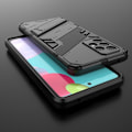 Miniatyrbillede 2 af 2: Stødsikkert hybridcover til Samsung Galaxy A52 5G / Samsung Galaxy A52s 5G - Sort Black