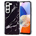 Miniatyrbillede 1 af 2: Marble Samsung Galaxy A14 Etui - Sort Black