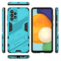 Miniatyrbild 2 av 2: Stöttåligt Samsung Galaxy A73 hybridskal - Blå Blå