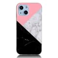 Miniatyrbillede 1 af 2: Marble design iPhone 14 Plus cover - Trefarvet Marmor Multicolor