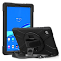 Miniatyrbillede 1 af 2: Lenovo Tab M10 FHD Plus hybrid silikoneetui - Sort Black