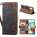 Miniatyrbillede 1 af 2: Surburbian Samsung Galaxy A71 flip etui - Grå Silver grey