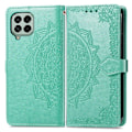 Pikkukuva 1 / 2: Mandala Samsung Galaxy M53 5G nahkakotelo - Vihreä Green