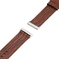 Miniatyrbild 3 av 3: Fitbit Sense 2 / Versa 4 klockarmband i nylon - Brun Brun