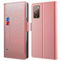 Pikkukuva 1 / 2: Phone Suojakotelo With Make-up Mirror And Slick Design For Samsung Galaxy S20 Fe 2022 / S20 Fe 5g / S20 Fe - Ruusukulta Pink