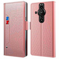 Pikkukuva 1 / 2: Phone Suojakotelo With Make-up Mirror And Slick Design For Sony Xperia Pro-I - Ruusukulta Pink