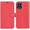 Miniatyrbillede 1 af 2: Klassisk Samsung Galaxy M33 5G flip etui - Rød Red