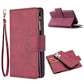 Miniatyrbillede 1 af 2: Premium Wallet iPhone 12 Pro / iPhone 12 etui - Rød Red