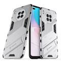 Pikkukuva 1 / 2: Shockproof Hybrid Suojakuori With A Modern Touch For Honor 50 Lite / Huawei Nova 8i - Valkoinen White