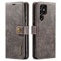 Miniatyrbillede 1 af 6: DG.Ming Samsung Galaxy S23 Ultra 2-in-1 Pung Etui - Grå Silver grey