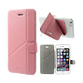 Miniatyrbillede 1 af 2: Origami (pink) iPhone 6 Plus Flip Case i læder Pink