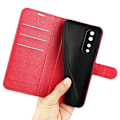 Miniatyrbillede 4 af 6: Klassisk Honor 70 Pro Flip Etui - Rød Red
