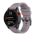 Miniatyrbild 1 av 2: 20 mm Garmin Fenix 7S / Instinct 2S klockarmband i silikon med metallspänne - Lila Lila