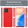 Pikkukuva 2 / 2: Carbon Flex Suojakotelo Honor X8 - Punainen Red