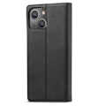 Miniatyrbillede 2 af 2: LC.IMEEKE iPhone 13 flip etui - Sort Black