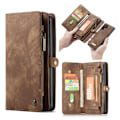 Miniatyrbild 1 av 2: CaseMe Samsung Galaxy Note 10 Plus fodral med blixtlås - Brun Brun