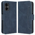 Miniatyrbillede 1 af 2: Stilfuldt Læder Etui med Pung til Xiaomi Poco M4 5G - Blå Blue