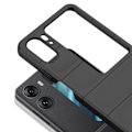 Miniatyrbillede 5 af 6: Blødt grebsformet cover til Oppo Find N2 Flip - Sort Black