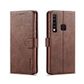 Pikkukuva 1 / 2: LC.IMEEKE Samsung Galaxy A9 (2018) Lompakkotyylinen nahkainen flip Suojakotelo - Kahvi Brown