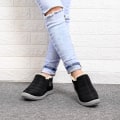 Miniatyrbild 2 av 4: Herrskor Vinterstövlar Lätta Snöskor Vattentäta Vinterskor Plus Storlek 47 Slip-On Unisex Ankelvinterstövlar Black 42