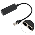 Miniatyrbild 6 av 8: Ethernet-delare RJ45 En-till-4-Port ABS PCB-adapter för Laptop, Ethernet-kabeldelare RJ45, Ethernet-adapter för Effektiv Nätverksanslutning