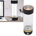 Miniatyrbild 5 av 8: Bärbar Vätegenerator Vattenflaska 380ml USB Laddning Intelligent Väteberikad Vattenkopp Generator Svart