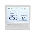 Miniatyrbild 7 av 8: Programmerbar Smart Termostat LCD-Skärm 5-45℃ för Hemuppvärmning, Kompakt 8,7x8,7x4cm Design, Enkel Installation och Användning