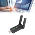 Miniatyrbild 4 av 8: WiFi 6 USB3.0-adapter, 2.4GHZ till 5.0GHZ AX1800Mbps MU MIMO USB-nätverkskort för PC-skrivbord, bärbar dator, snabb och pålitlig anslutning