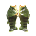 Miniatyrbild 1 av 2: Trendiga Tofflor, Casual Roliga Fisktofflor, Fisksformade Tofflor green 38