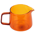 Miniatyrbild 7 av 8: Amber Borosilikatglaskopp 550ml, Delningskopp för Kaffe, Te, Vatten, Hushållsartiklar