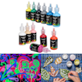 Miniatyrbild 7 av 8: DIY Flytande Pigmentset 12 Färger 348ml för Konst Hantverk Måleri, Bildekorering, Klädfärgning, Bilvård och Konsttillverkning