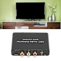 Miniatyrbild 4 av 8: HD till Analog Ljudkonverterare ARC Extraktor för HDTV DVD med Digital till Analog DAC-konverterare, Stöd för Flera Format för Högkvalitativ Ljudutgång