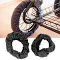 Miniatyrbild 5 av 8: Vagn Hjulskydd 2-pack, Oxfordtyg Dammskydd Spädbarnsvagn Däckskydd för Små Hjul 12-16cm Diameter, Hållbar och Vattentät
