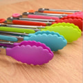 Miniatyrbild 3 av 5: 7 st Grilltänger Silikon Värmebeständiga Tänger Köksset Kökstänger Rostfritt Stål Värmebeständiga Mat Tänger Sallad, Bakning Servering Buffé Ugn Pink