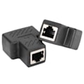 Miniatyrbild 7 av 8: 2-vägs RJ45 Ethernet-delare 1 till 2 vägar Ethernet-switch för router TV-box dator videokamera, 2-pack RJ45 Ethernet-förlängare