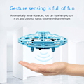 Miniatyrbild 2 av 8: Mini Handdriven Inomhusflygande Drone för Barn, LED UFO Leksak med USB Laddningsbart Batteri, Födelsedagspresent för Pojkar och Flickor