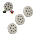 Miniatyrbild 5 av 8: Silikonform för Tårta i Hallonform, 3-pack, Flexibel Mjuk Grå DIY Bakform för Enkel Avformning, Perfekt för Marsipan, Choklad och Tårta Dekoration