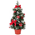 Miniatyrbild 8 av 8: Mini Konstgjort Julgran 40cm LED-belyst Juldekoration Bordsgran för Juldagens Dekoration