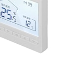 Miniatyrbild 2 av 8: Programmerbar Smart Termostat LCD-Skärm 5-45℃ för Hemuppvärmning, Kompakt 8,7x8,7x4cm Design, Enkel Installation och Användning